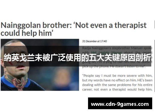 纳英戈兰未被广泛使用的五大关键原因剖析 纳英戈兰未被广泛使用的五大关键原因剖析